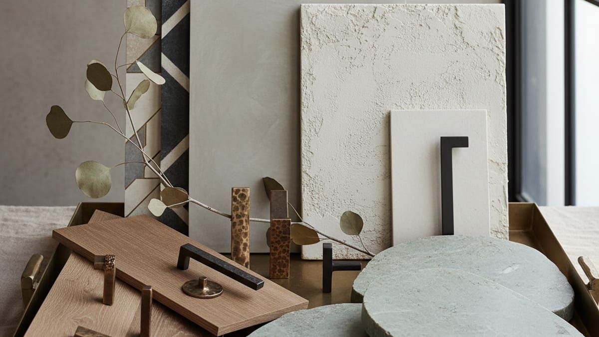 Premium materials and finishes selection